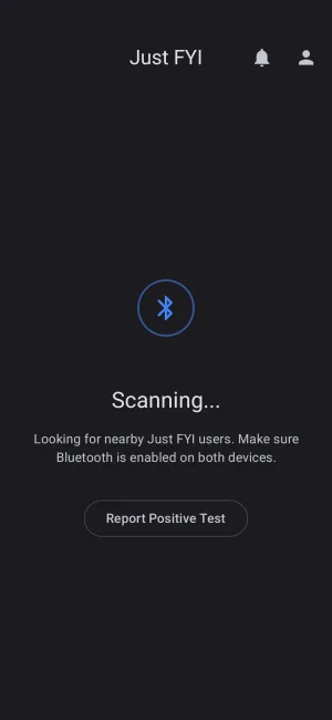 Just FYI app screenshot 1