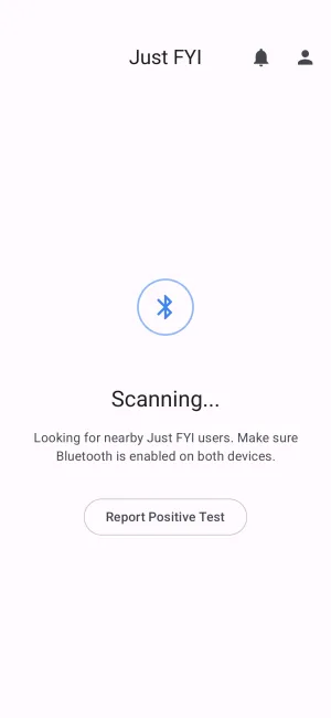 Just FYI app screenshot 1