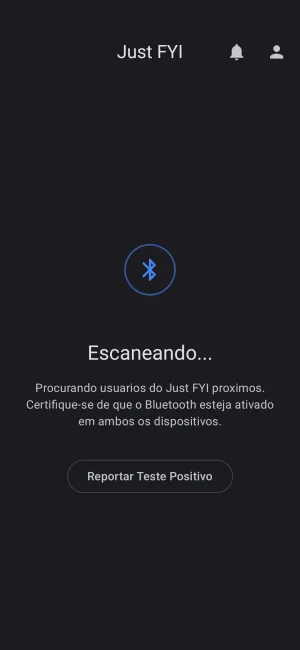 Captura de tela do aplicativo Just FYI 1