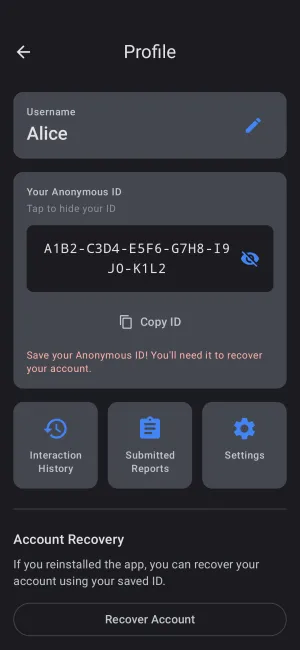 Just FYI app screenshot 3