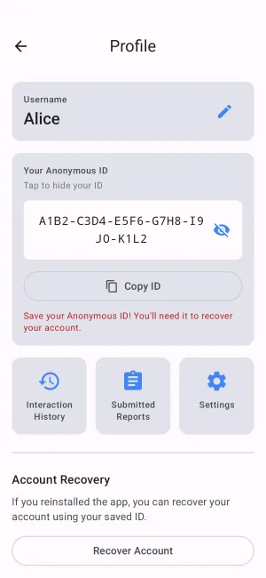 Just FYI app screenshot 3